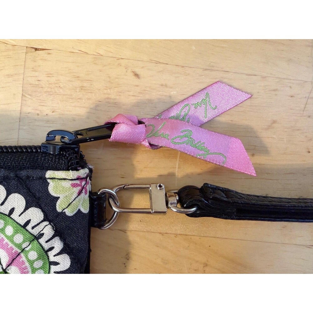 Vera Bradley Pink Elephant Patchwork Wristlet Wallet Purse - Picture 7 of 8